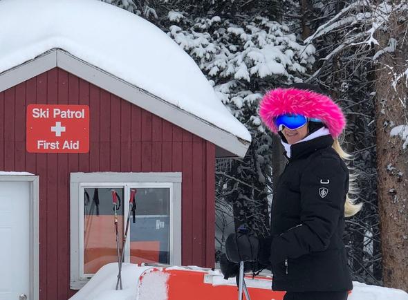 Fur ski helmet cover - Halo - Burrfur