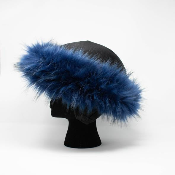Fur ski helmet cover - Halo - Burrfur