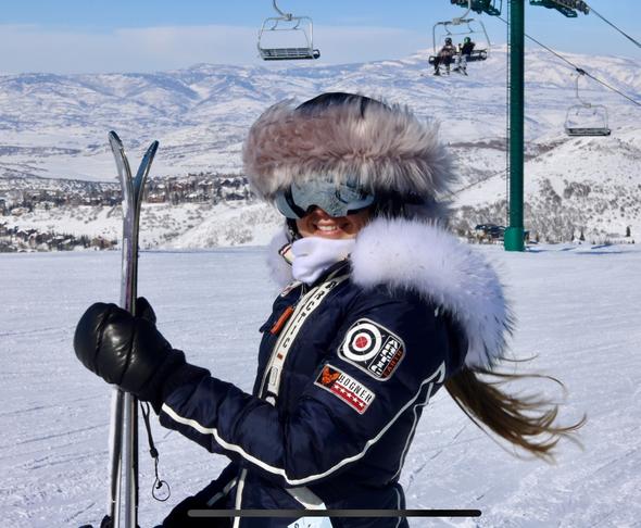 Fur ski helmet cover - Halo - Burrfur